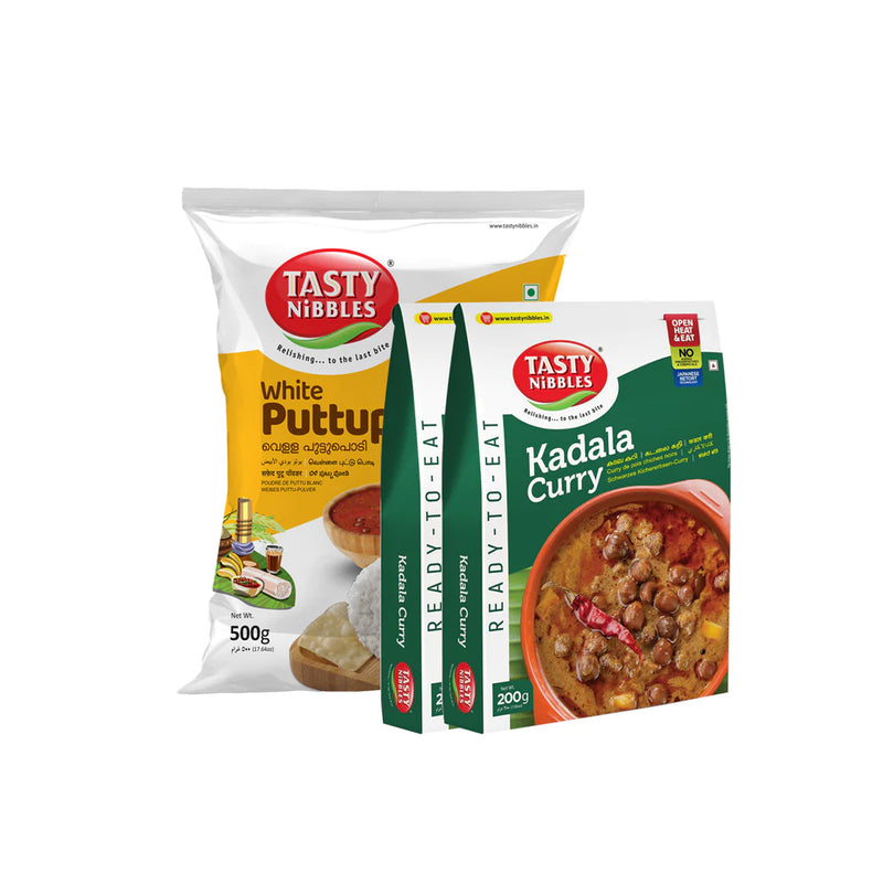 Kadala curry pack of 2 plus puttu podi